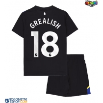 Otroški Nogometni dresi Everton Jack Grealish #18 Tretji 2025-26 Kratek Rokav (+ Kratke hlače)